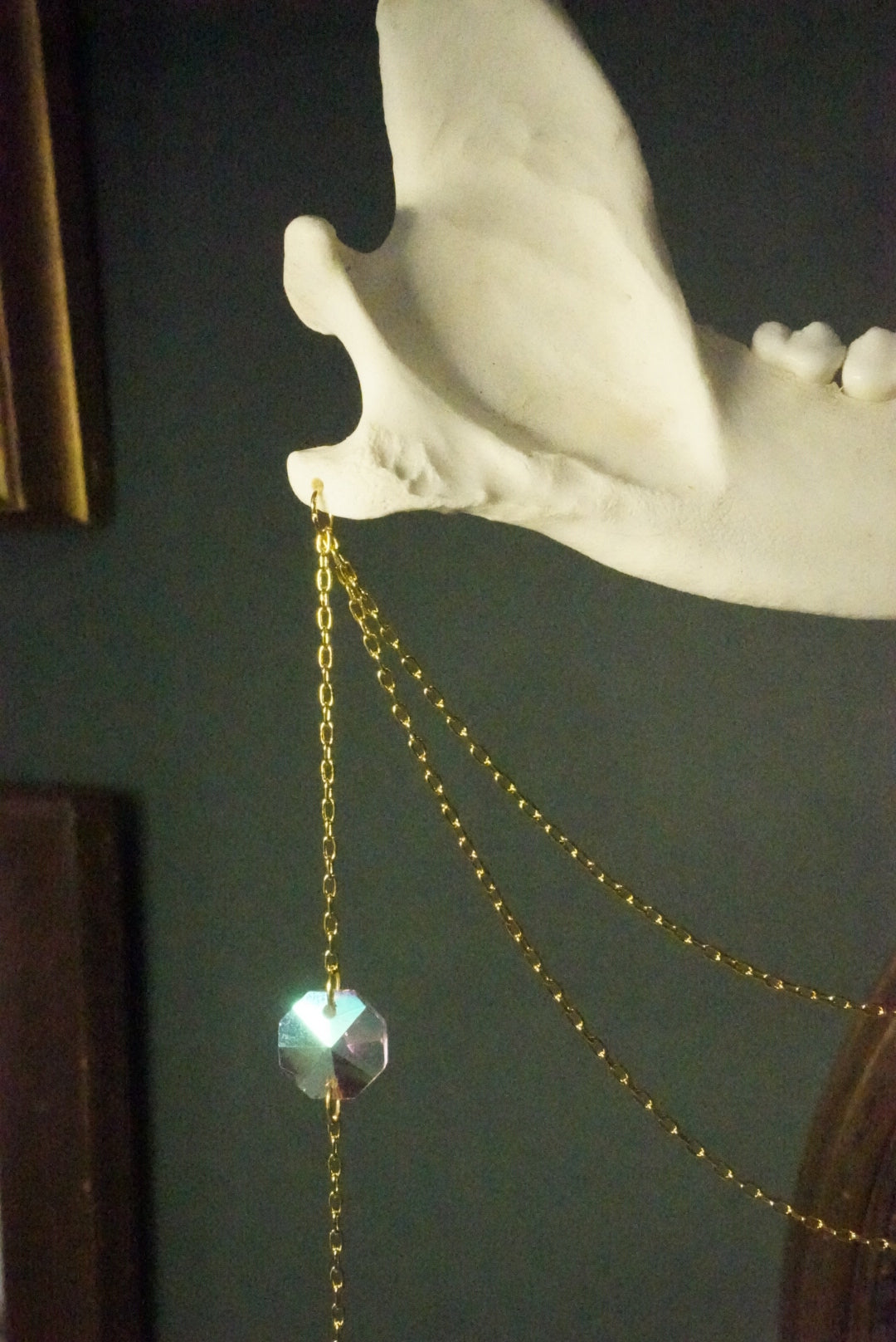 Wolf jaw sun catcher